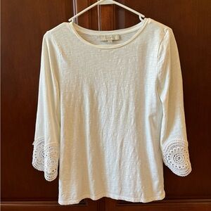 LOFT white top